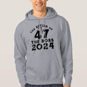 ÅTERVÄNDANDET AV CHEF TRUMP 2024 HOODIE