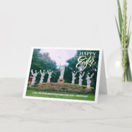 Återvändandet Påsk Hälsning Helgkort