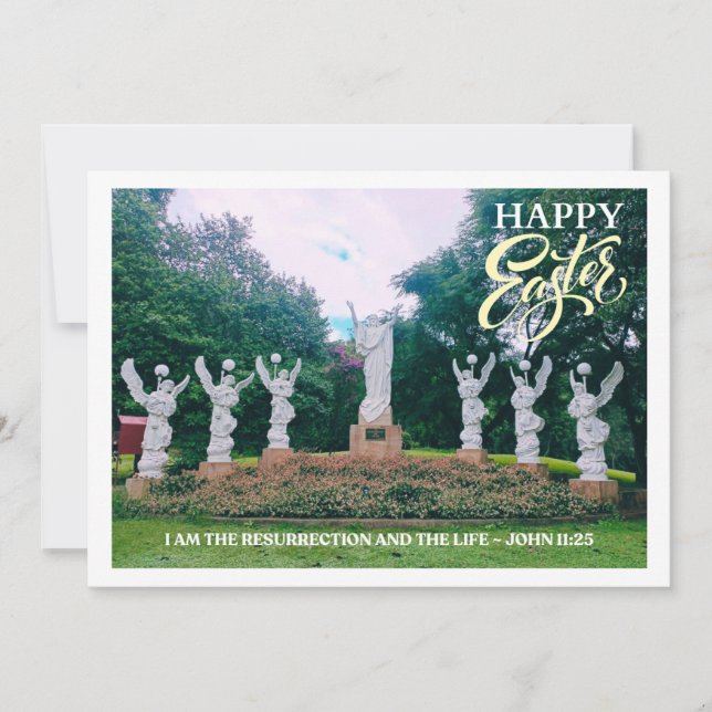 Återvändandet Påsk Hälsning Julkort (Framsida)