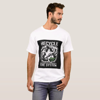 Återvinn Systemet | Djärv Grafisk Design | Herr T Shirt