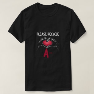 Återvinna A - Sjukvårdsspecialistgåva T Shirt