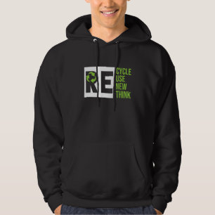 Återvinna Återanvänd Förnya Ompröva Kris Miljö A Hoodie