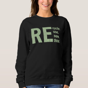 Återvinna Återanvänd Förnya Ompröva Miljöaktivism T Shirt