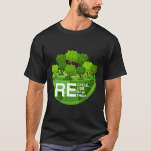 Återvinna för miljöaktivism Återanvänd omprövning T Shirt