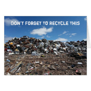 Återvinna Hälsningskort