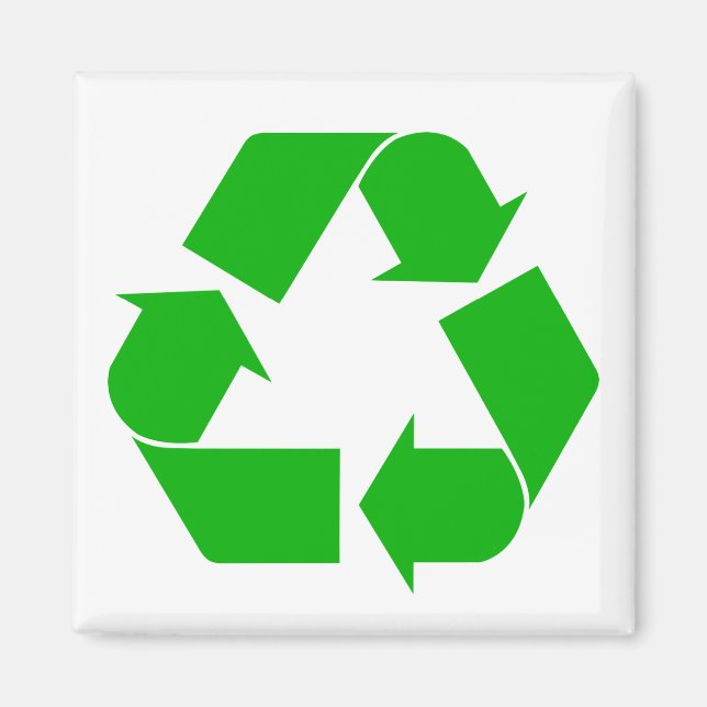 Återvinna Magnet (Framsidan)