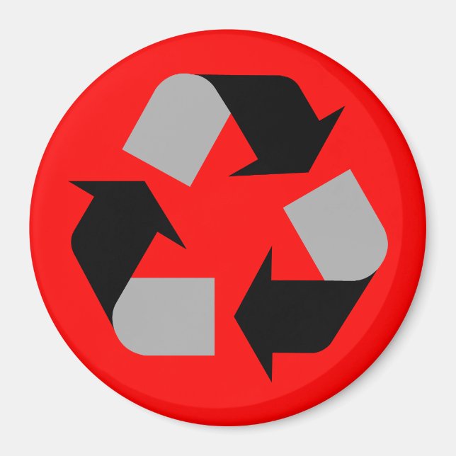 Återvinna Magnet (Framsidan)