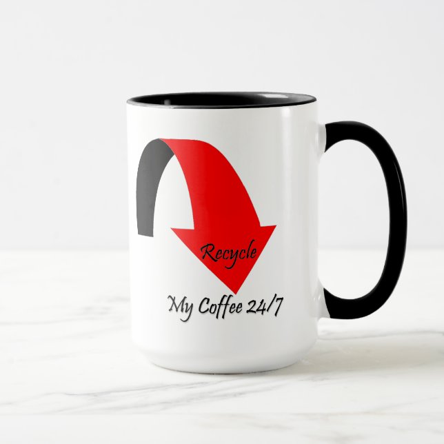 Återvinna Mugg (Höger)