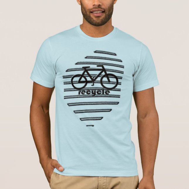 återvinna nu tee shirt (Framsida)