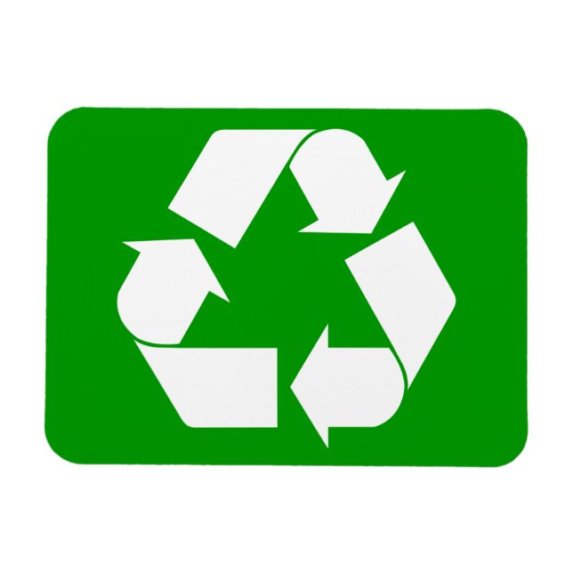 Återvinna Premium Magnet (Horisontell)