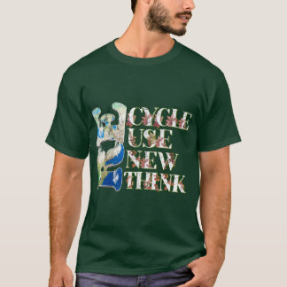 Återvinna Reuse Renew ReThink Earth Day 1 T Shirt