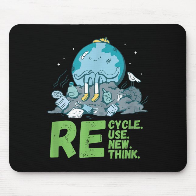 Återvinna Reuse Renew ReThink Earth Day 2024 Activ Musmatta (Framsidan)