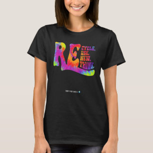 Återvinna Reuse Renew ReThink Earth Day Environmen T Shirt