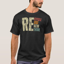 Återvinna Reuse Renew ReThink Earth Day