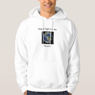 Återvinna som sparar r-jord hoodie