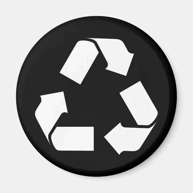 ÅTERVINNA SYMBOL MAGNET (Framsidan)