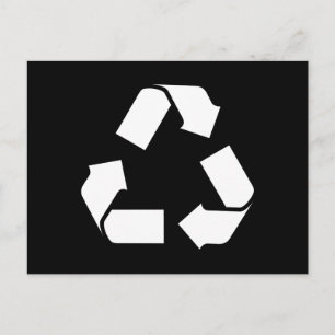 ÅTERVINNA SYMBOL VYKORT