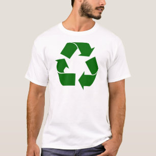 återvinna t-shirt