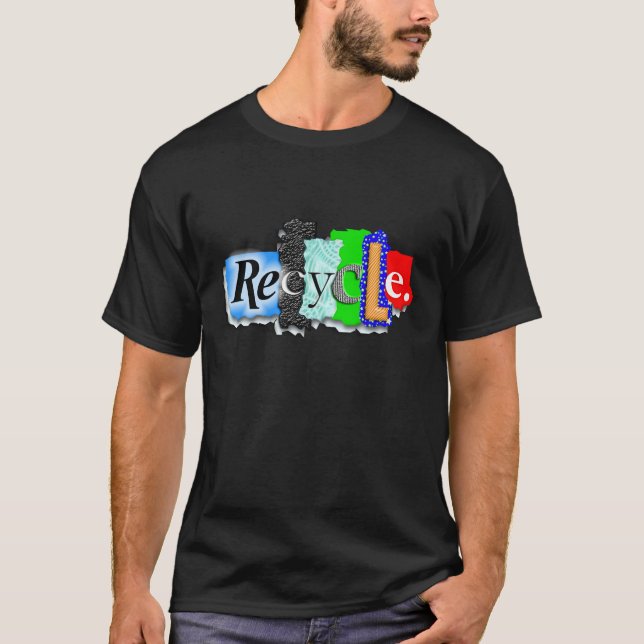 återvinna t-shirt (Framsida)