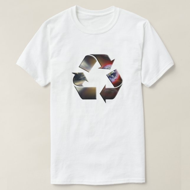 Återvinna T-shirt (Design framsida)