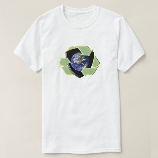 Återvinna Tee Shirt (Design framsida)