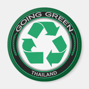 Återvinna Thailand Magnet