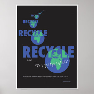 Återvinnaaffisch Poster