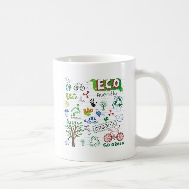 ÅtervinnaEco vänskapsmatch Kaffemugg (Höger)