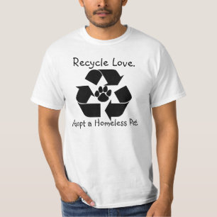 Återvinnakärlekutslagsplats Tee Shirt