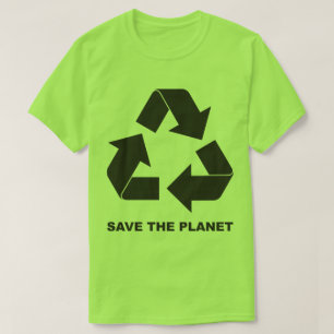 Återvinnan räddade planeten t shirt