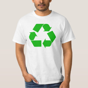 Återvinnan värderar T-tröja Tee Shirt