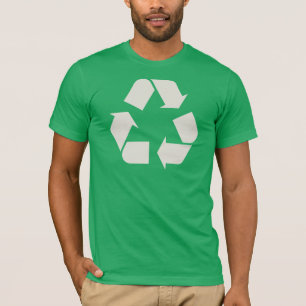 Återvinnans symbol t shirt
