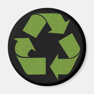 Återvinnans symbolgrupp magnet