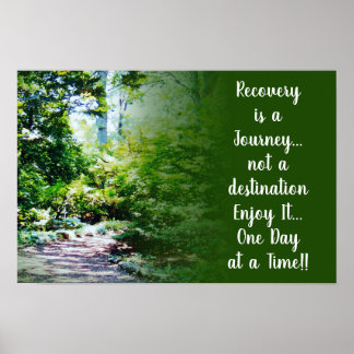 återvinning är en resa poster 25