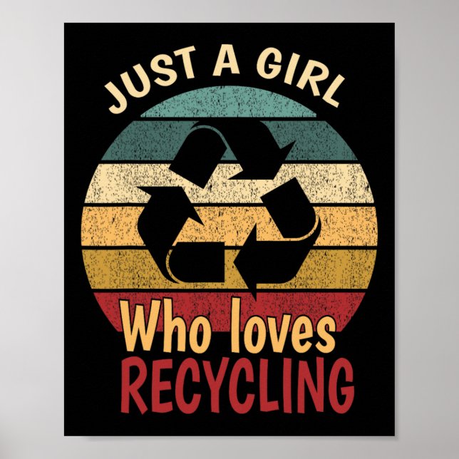 Återvinning av jorddagar poster (Framsidan)