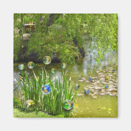 Återvinning av jorden! magnet