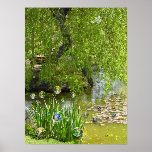 Återvinning av jorden! poster (Framsidan)