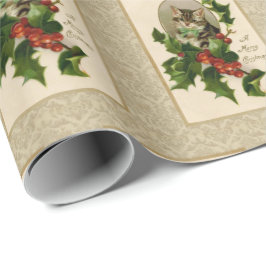 Återvinning av julklapp i Vintagen Presentpapper