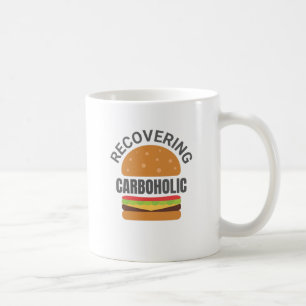 Återvinning av karboholnyj lågkarb Keto-kosten Kaffemugg