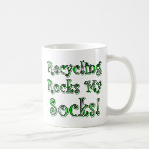 Återvinning av mina socklar i Sten Kaffemugg