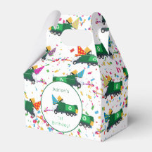 Återvinning av personlig Sopor Lastbil Party Mönst