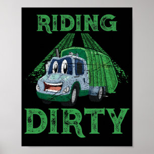 Återvinning av Riding Dirty i Sopor Sopor Manar Poster