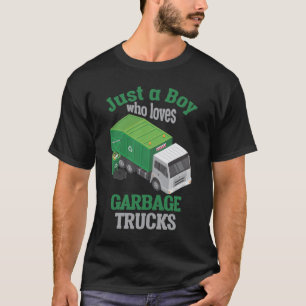Återvinning av Småbarn-Coola från Sopor Lastbil T Shirt