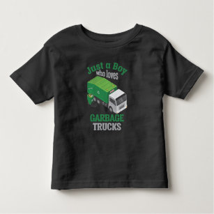 Återvinning av Småbarn-Coola från Sopor Lastbil T Shirt