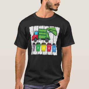 Återvinning av Sopor Lastbil-miljöforskare E T Shirt