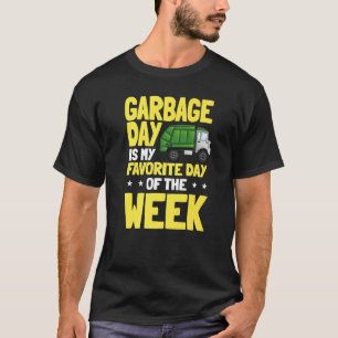 Återvinning av Sopor Lastbil Samling Sopor Återvin T Shirt