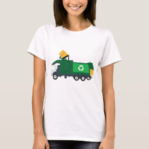 Återvinning av Sopor Lastbil T Shirt