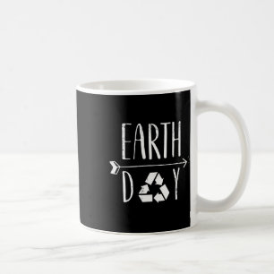 Återvinning av Vintage på grund av årsdagen av jor Kaffemugg