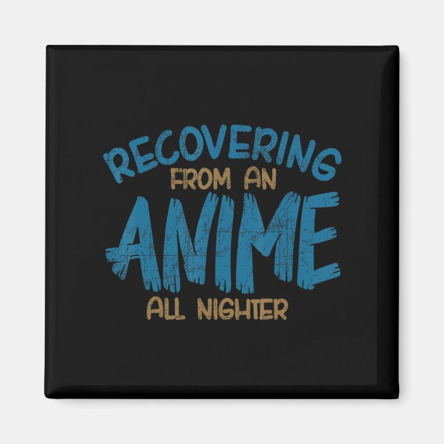 Återvinning från djur hela natten Anime Manga K Magnet (Framsidan)