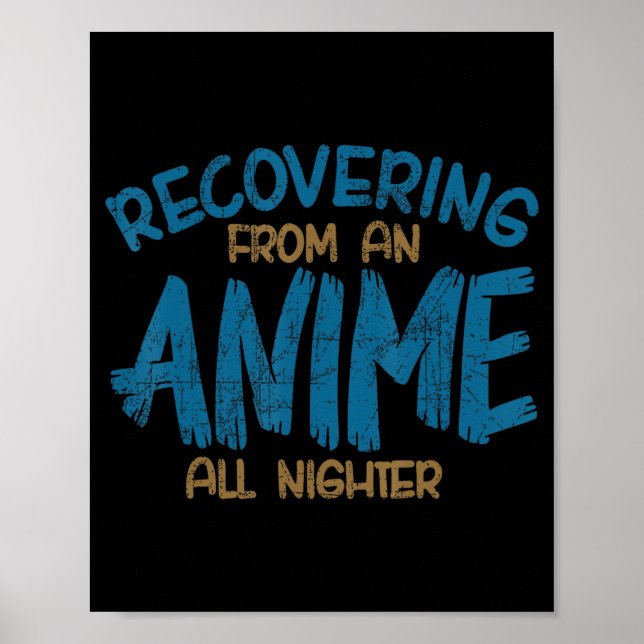 Återvinning från djur hela natten Anime Manga K Poster (Framsidan)